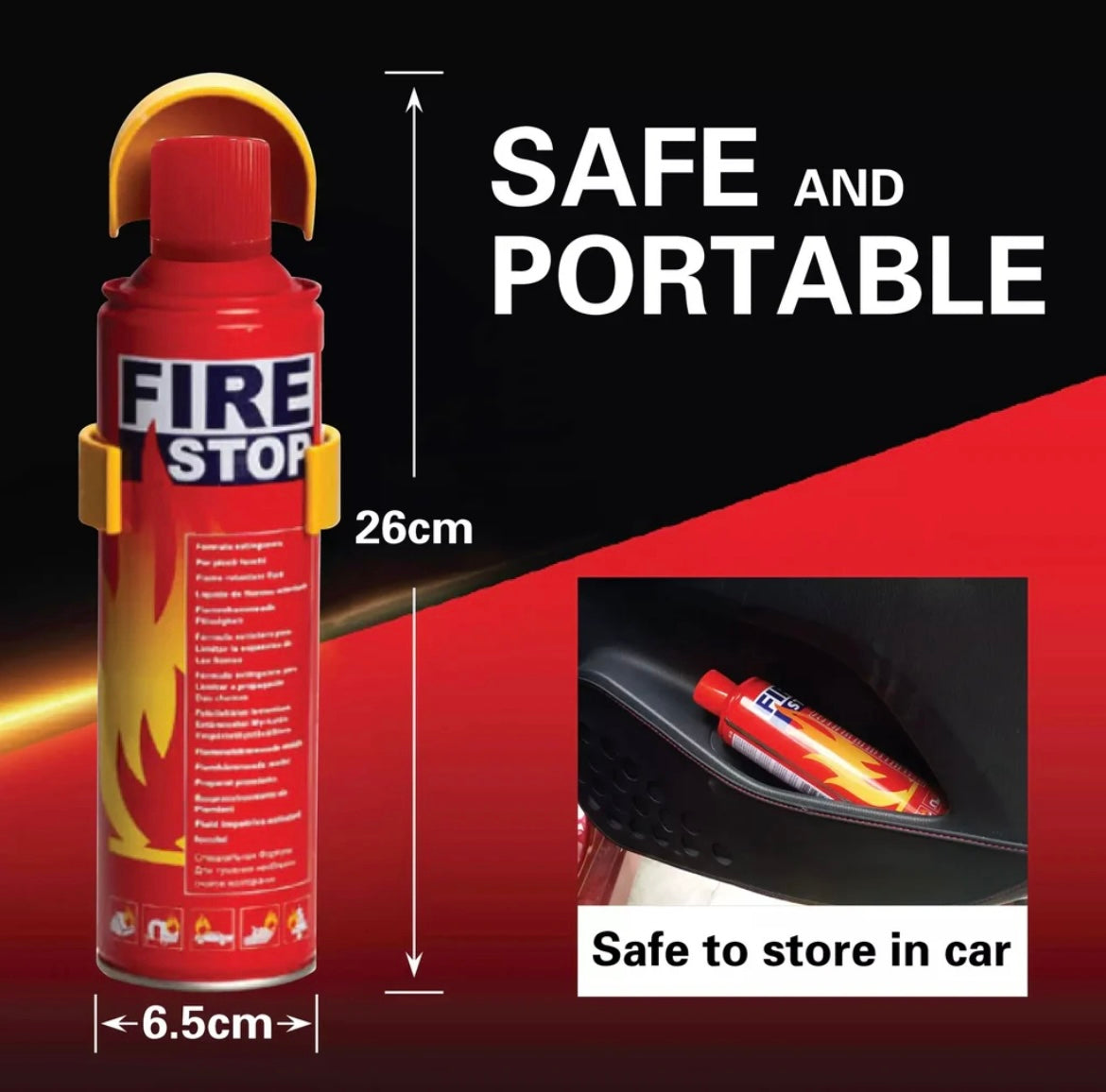 Portable Fire stop Foam Extinguisher