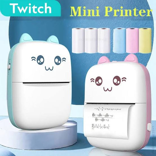 Portable Thermal Mini Photo Printer