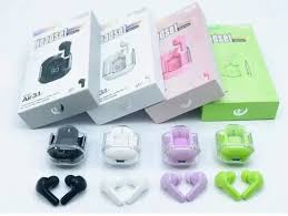 Air31 Earbuds Wireless Crystal Transparent Bluetooth