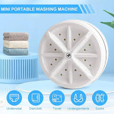 Mini Portable Ultrasonic Turbine Washing Machine Turner USB Powered